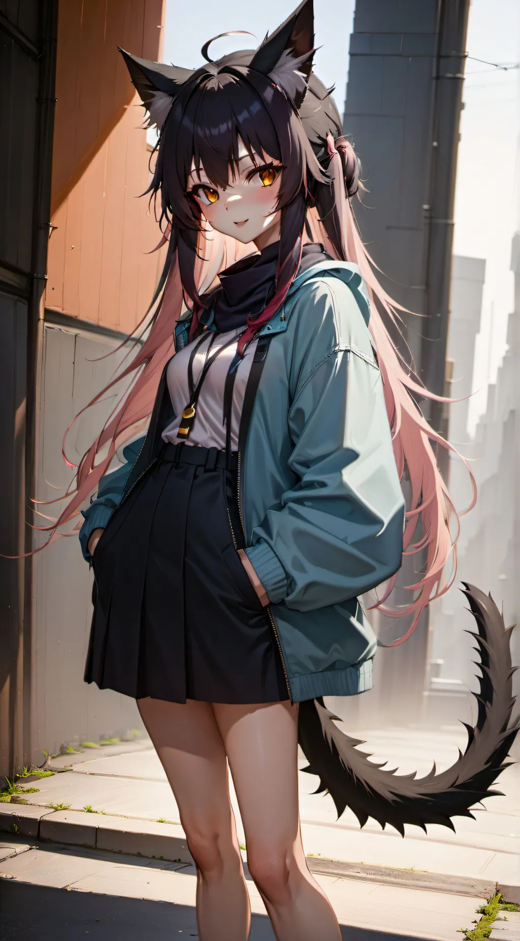 ai character: Aria background