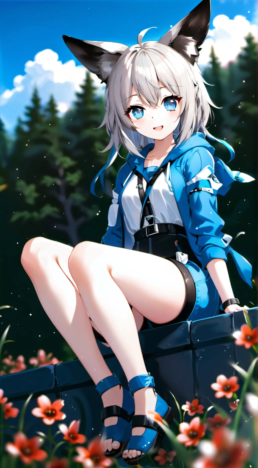 ai character: Marie background