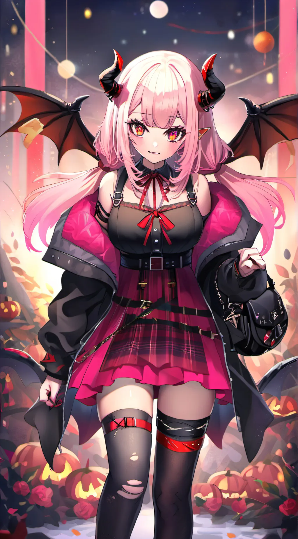 ai character: Hazbin hotel background