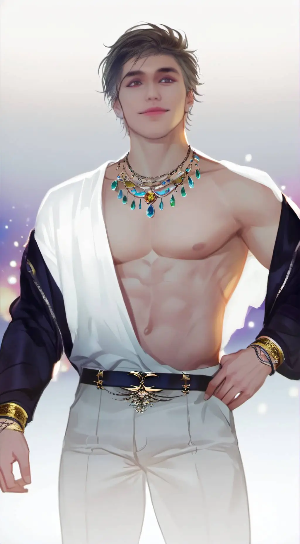 ai character: Derek  background