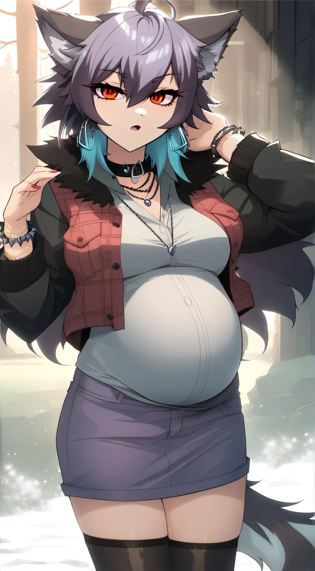 ai character: Roxy background