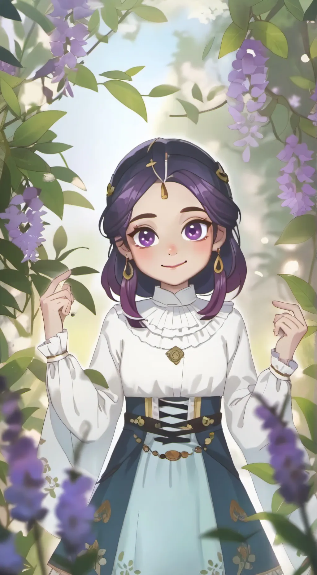 ai character: Nia William background