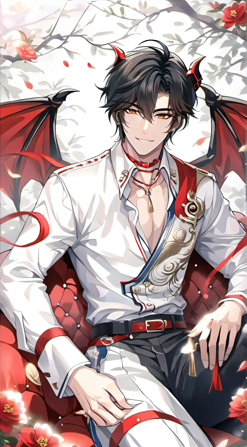 ai character: Kenji Sado background