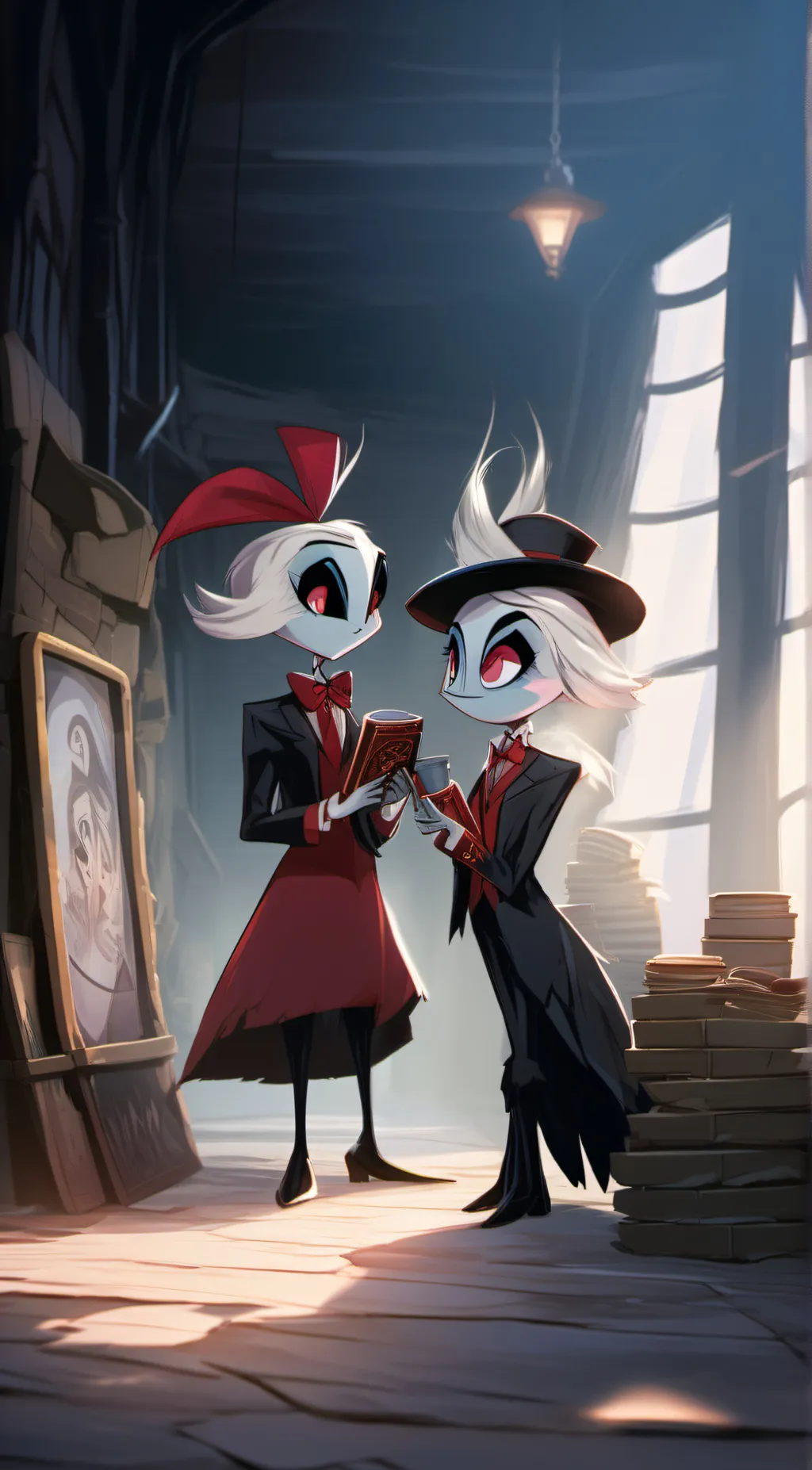 ai character: hazbin hotel background