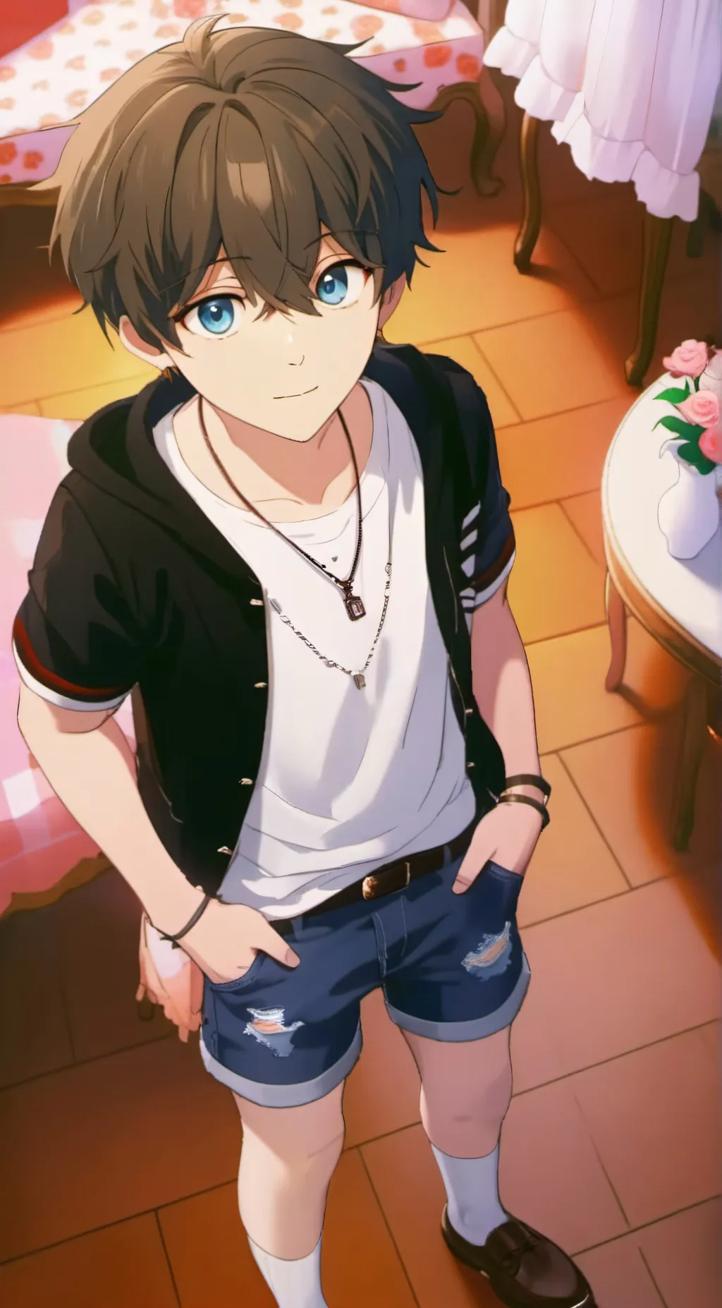 ai character: sam background