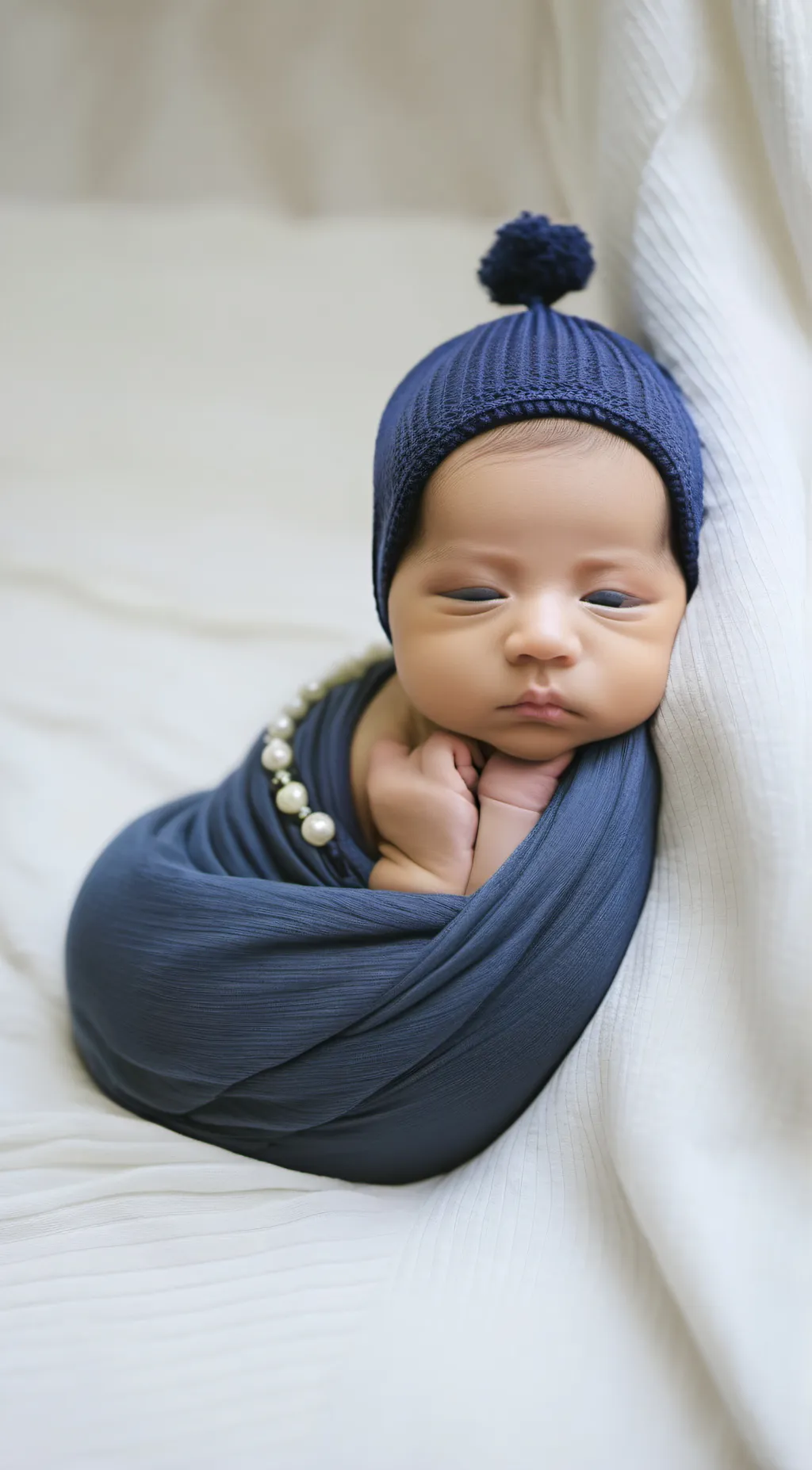 ai character: Newborn baby  background