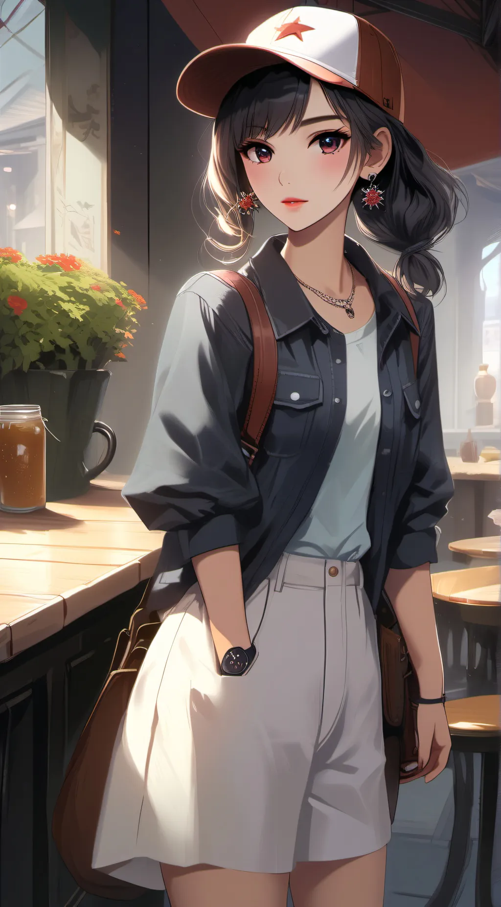 ai character: Nadia background