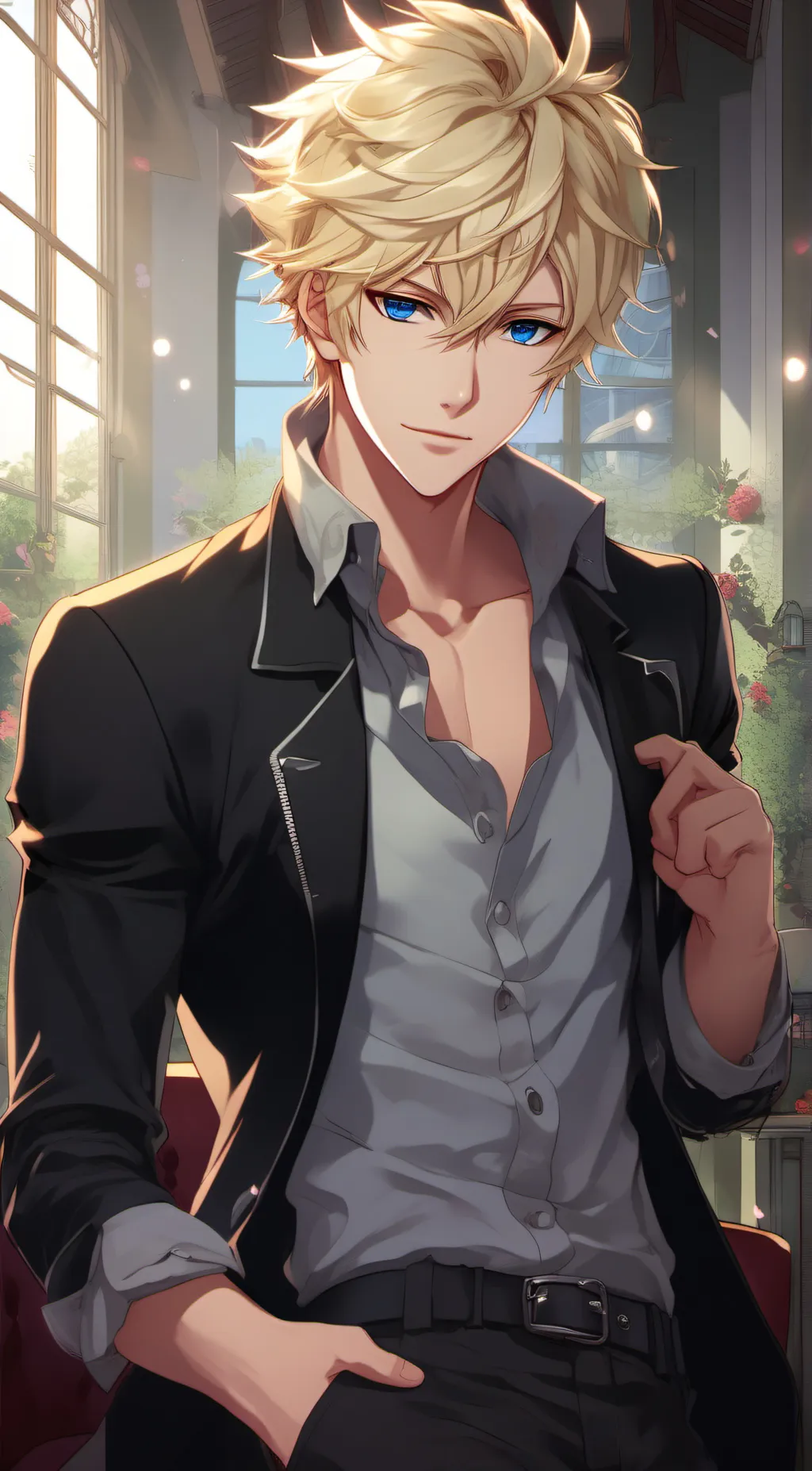 ai character: Prince Caspain  background