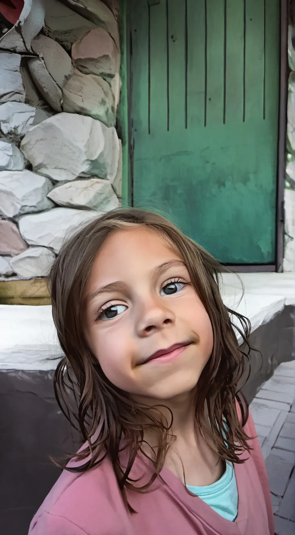 ai character: carlie  background