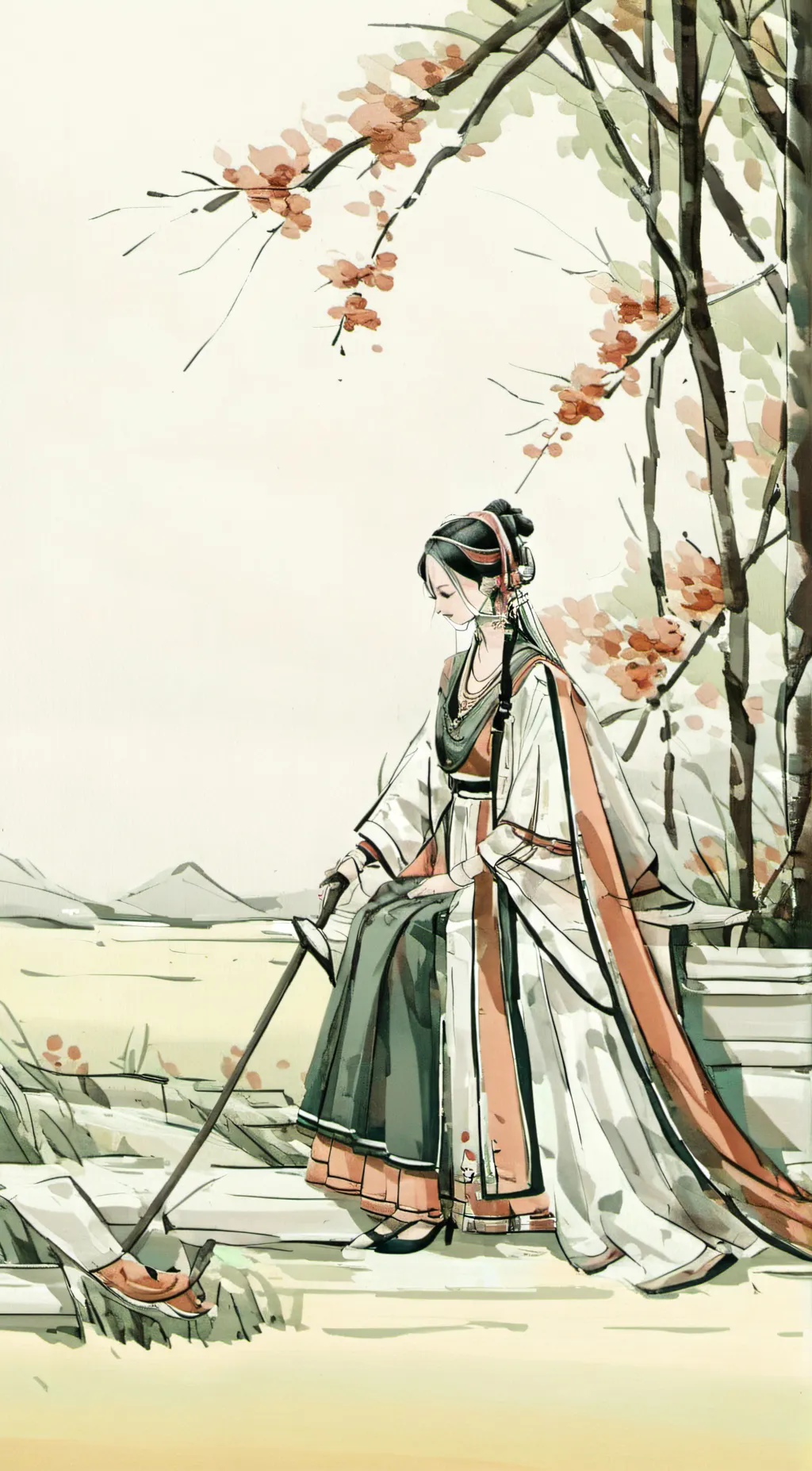 ai character: Yang background