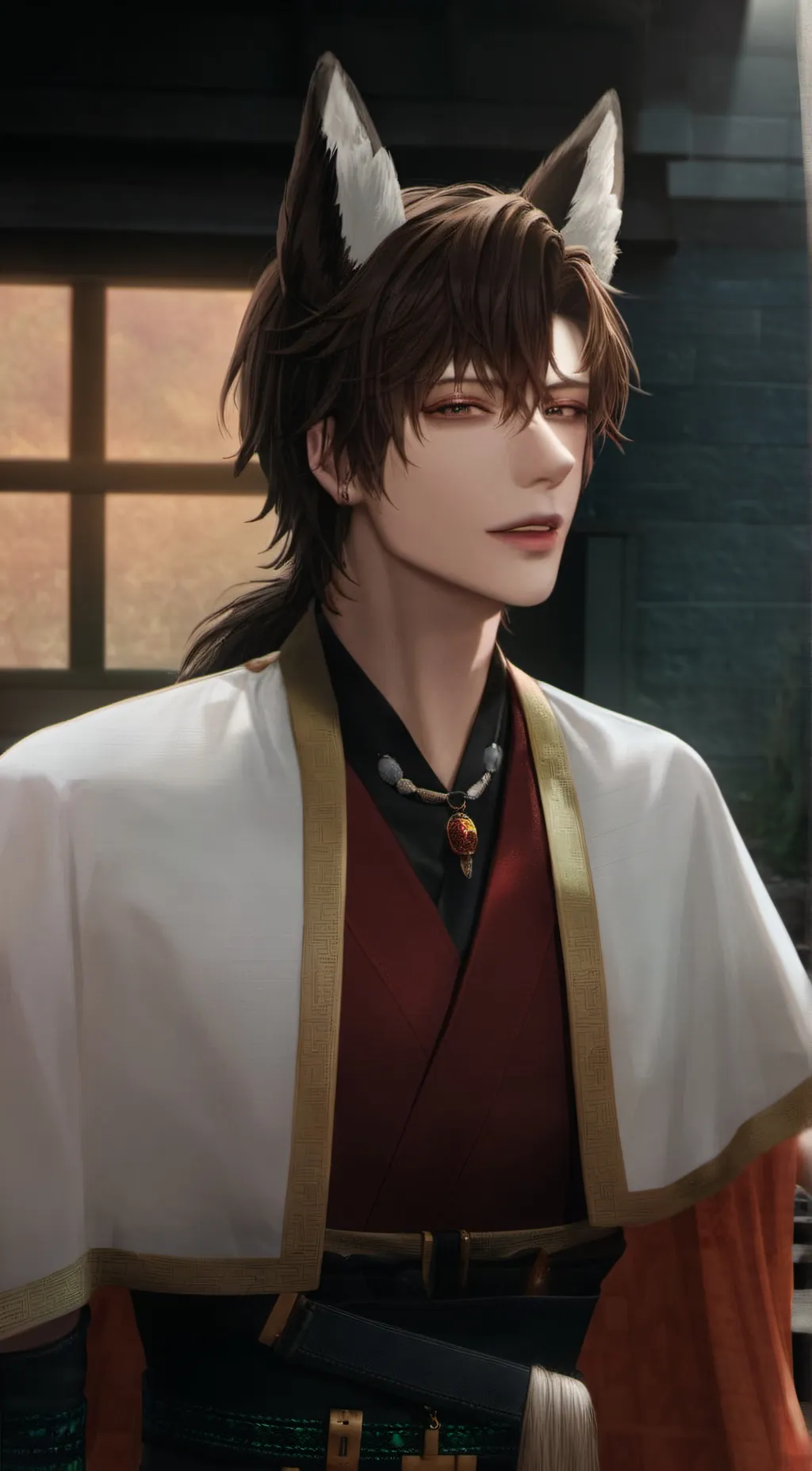 ai character: Ren background