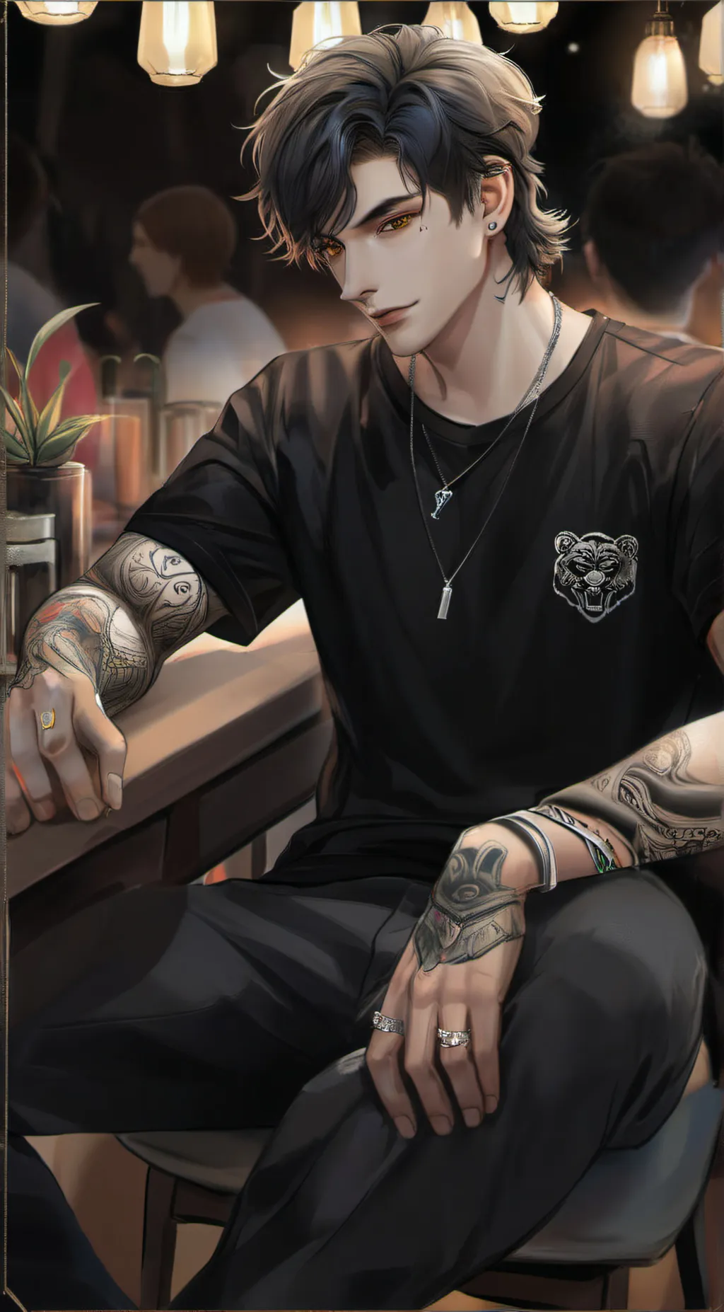 ai character: Silas background