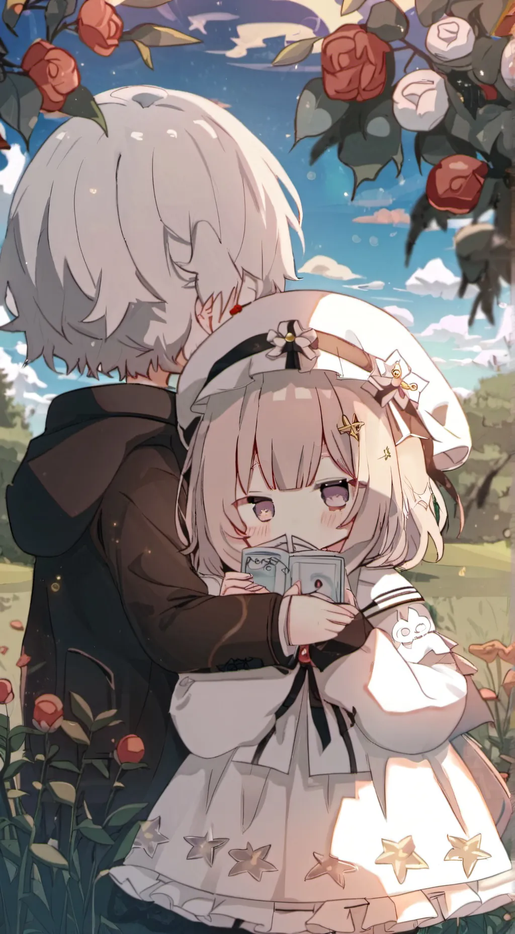 ai character: Zoe & Zack two bab background