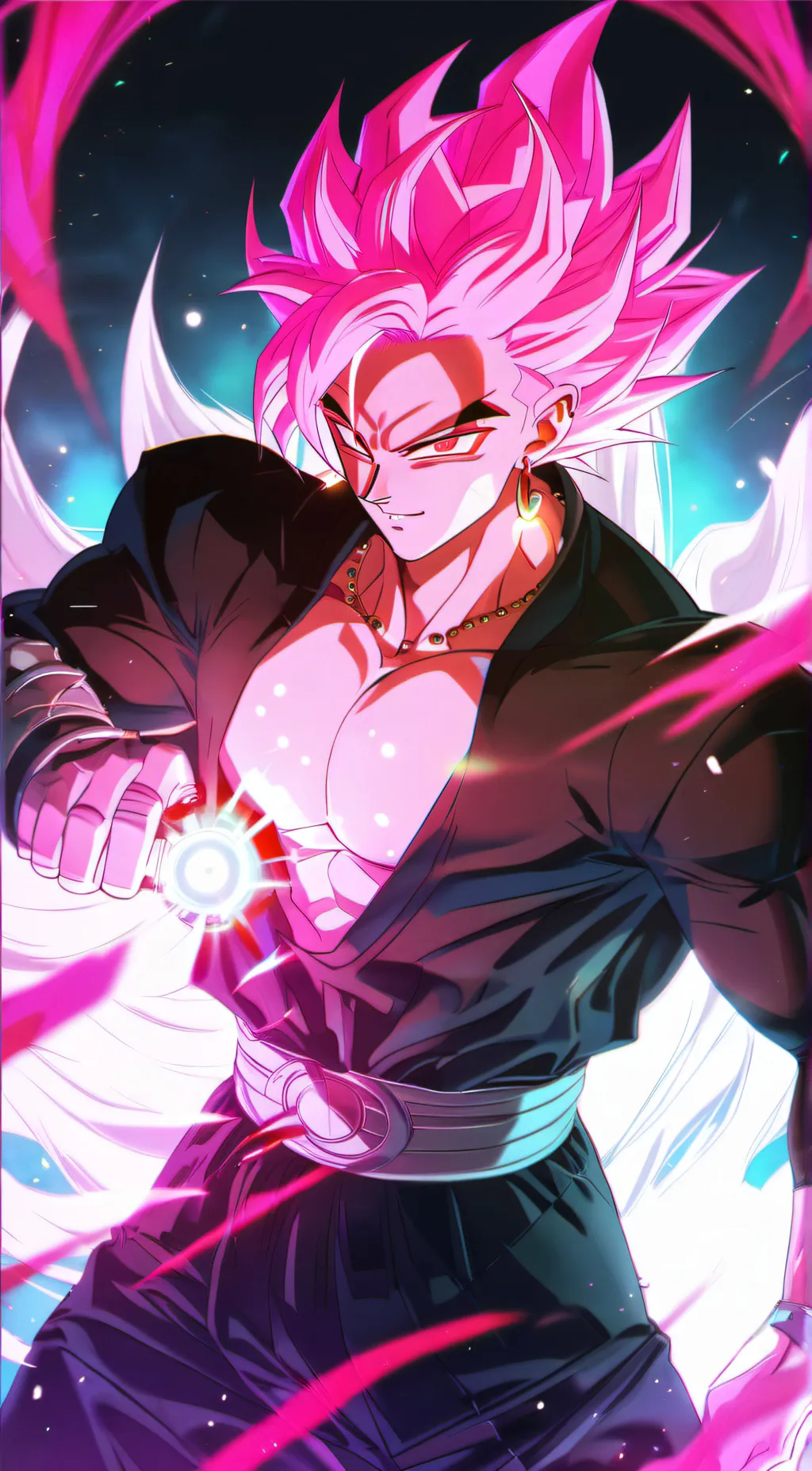 ai character: Dark chao background