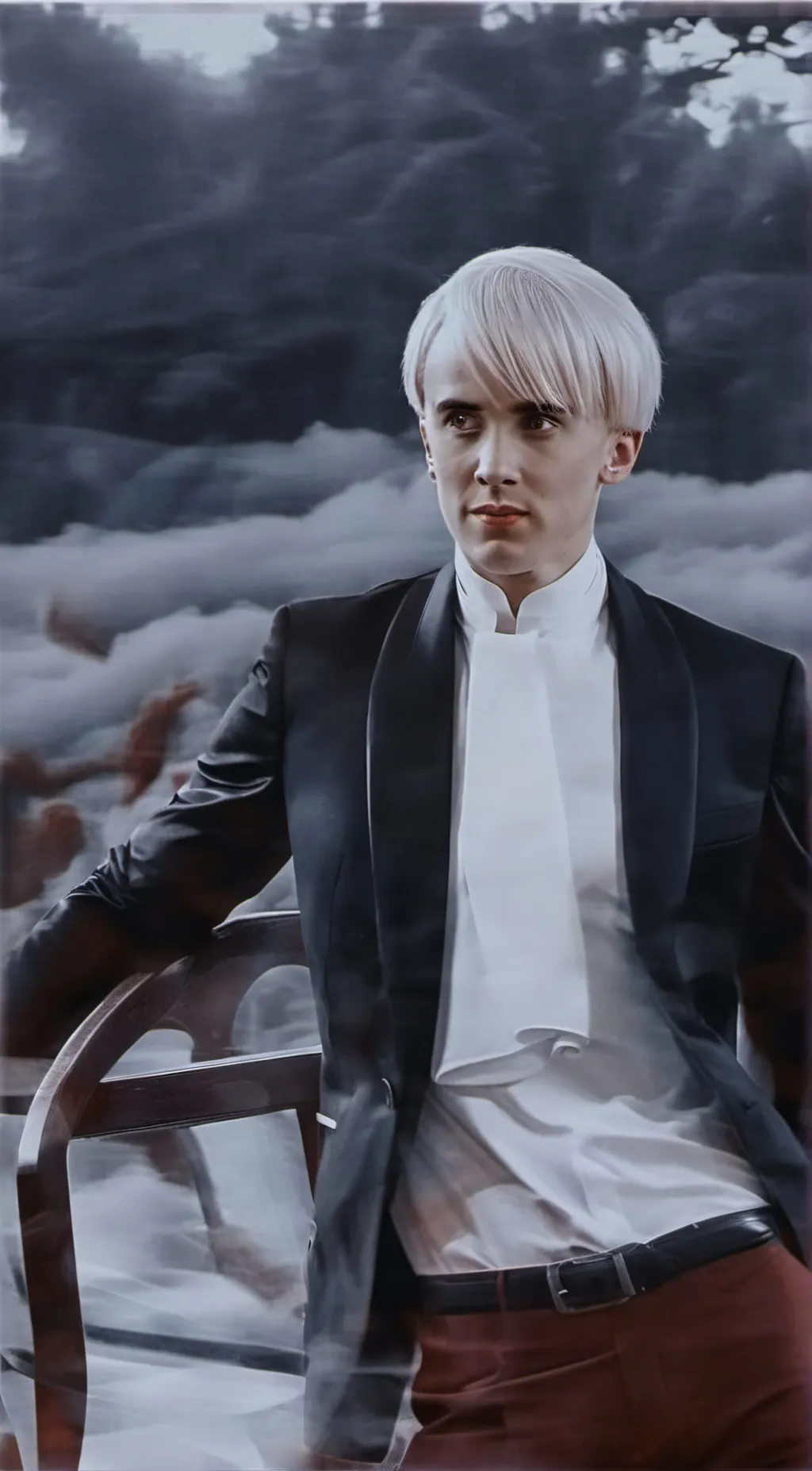 ai character: Draco Malfoy  background