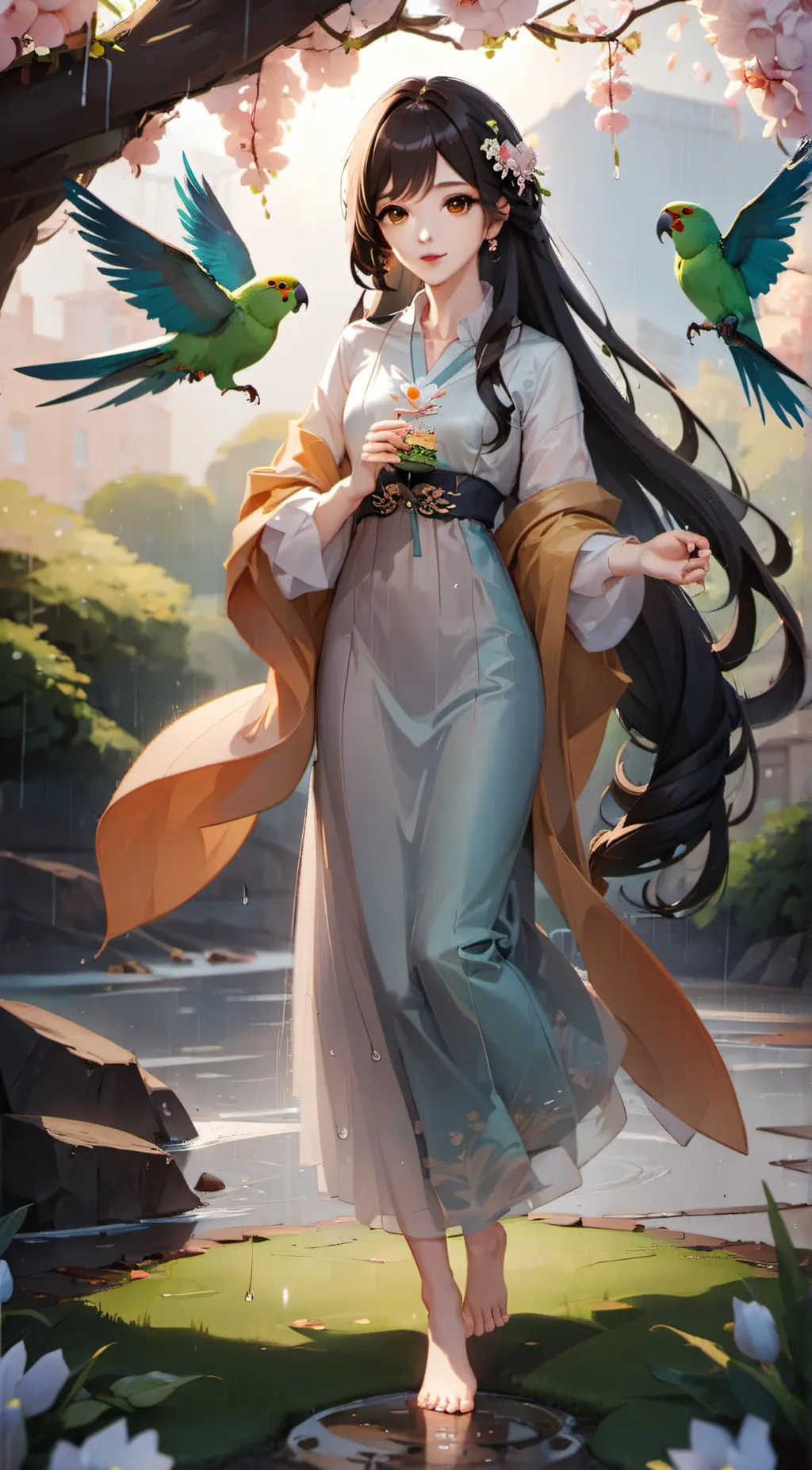 ai character: karla background