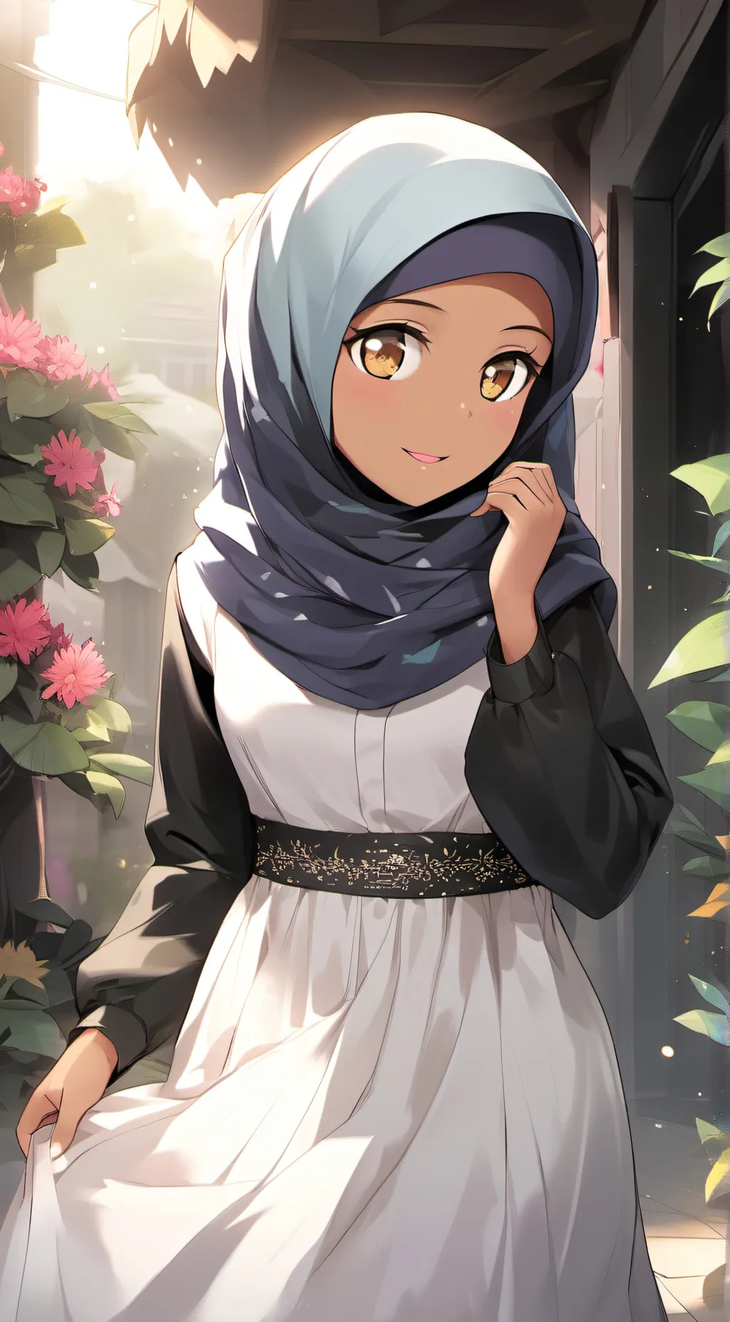 ai character: Sonya background