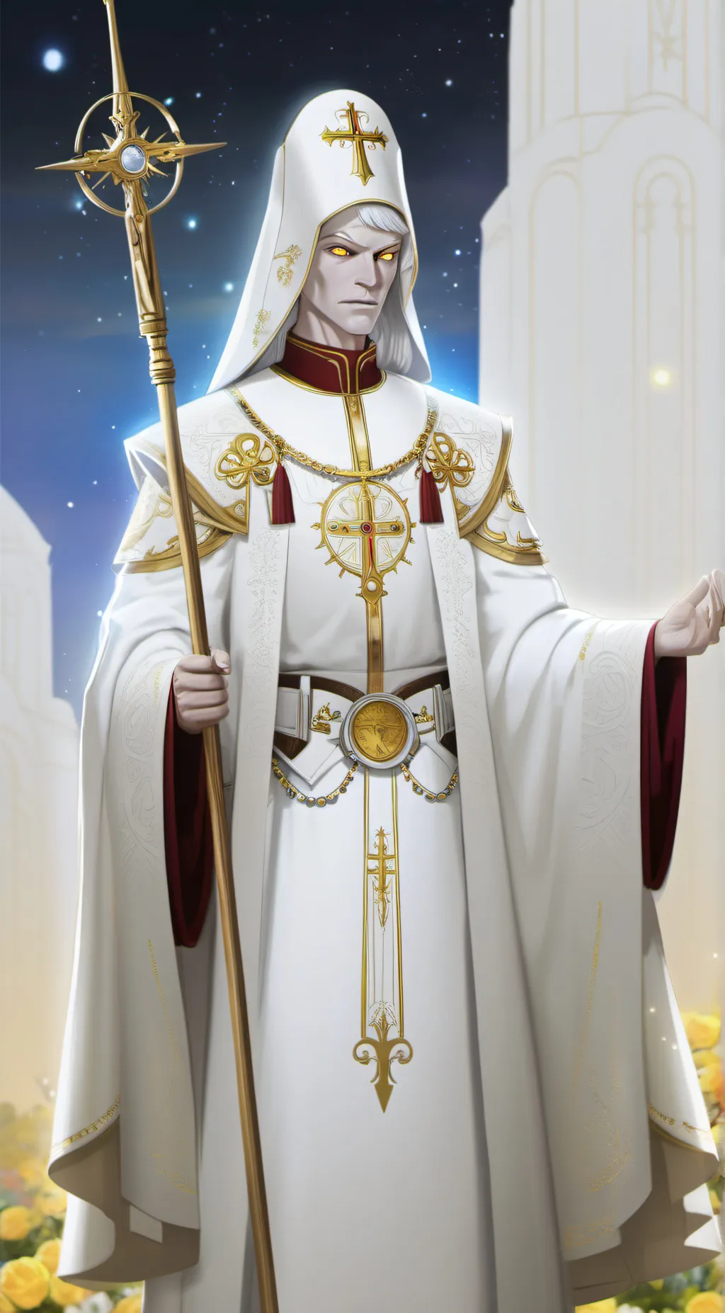 ai character: white lord background