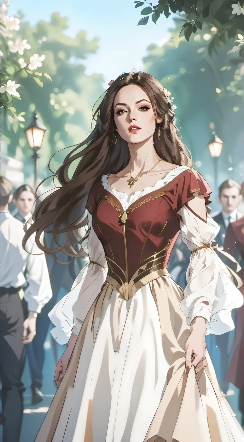 ai character: Amelia background