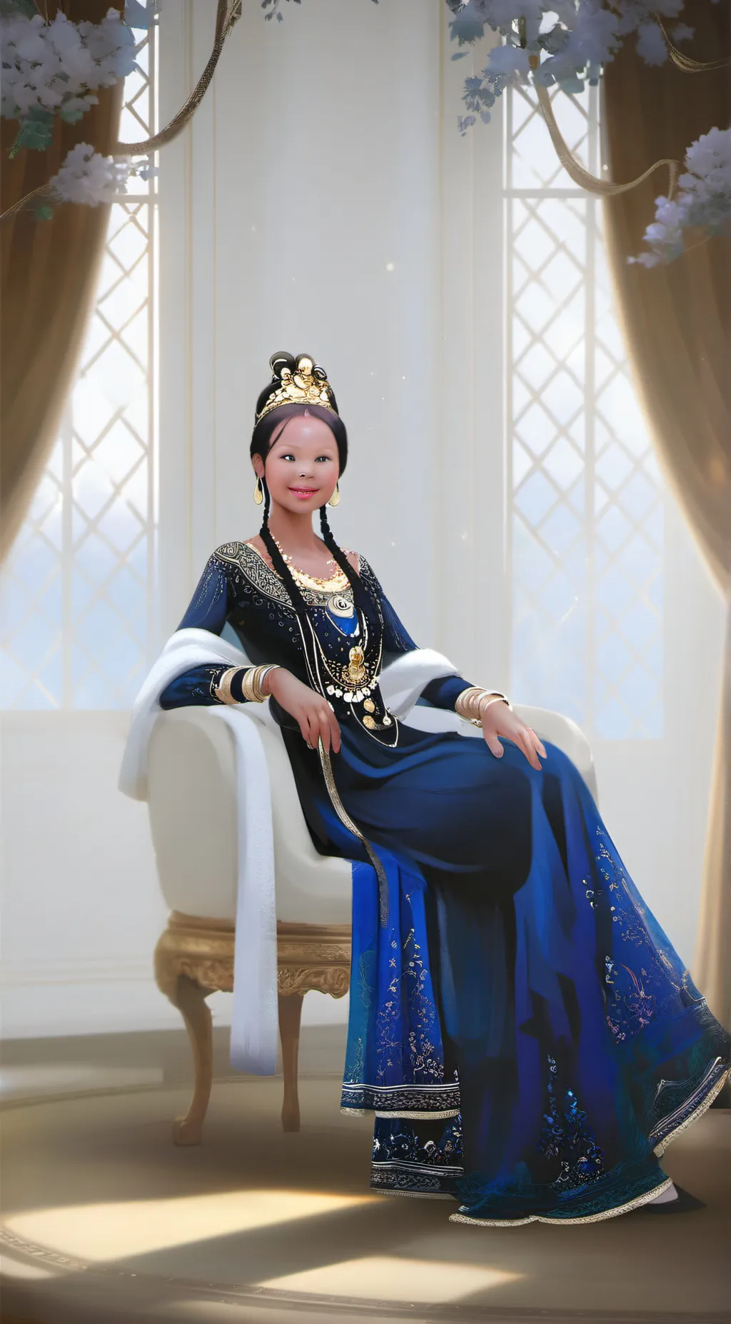 ai character: lana background