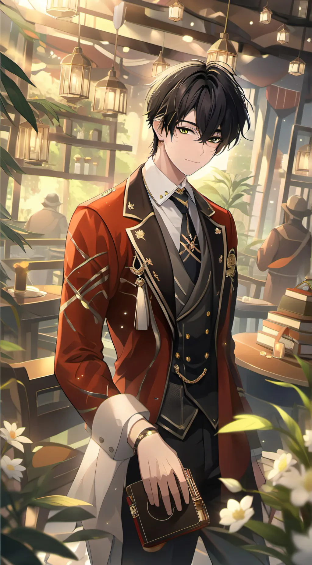 ai character: Andrew background