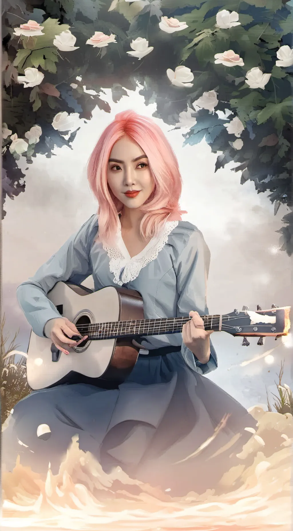 ai character: Serephine  background