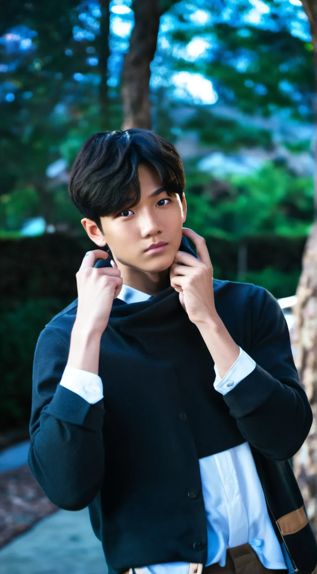 ai character: boyfriend Grill  background