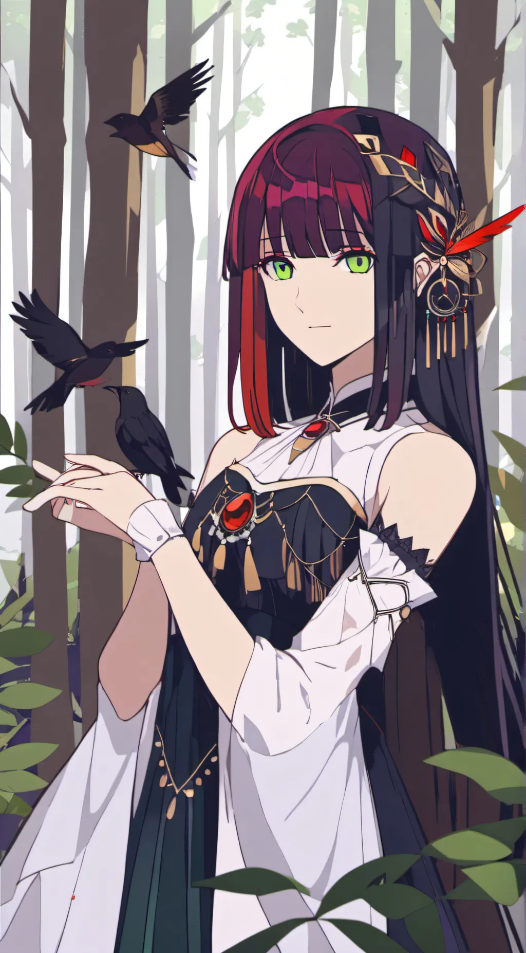 ai character: staphaie background