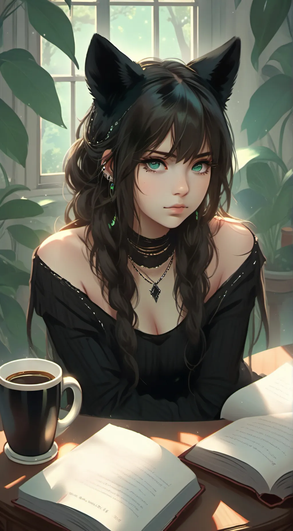 ai character: Alexa background