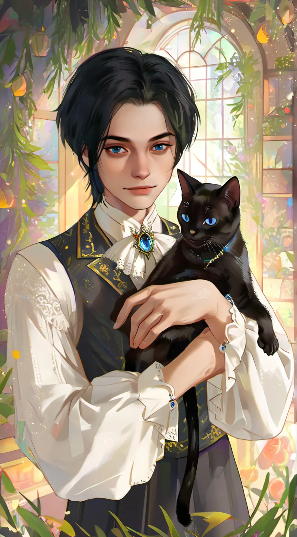 ai character: Luke background