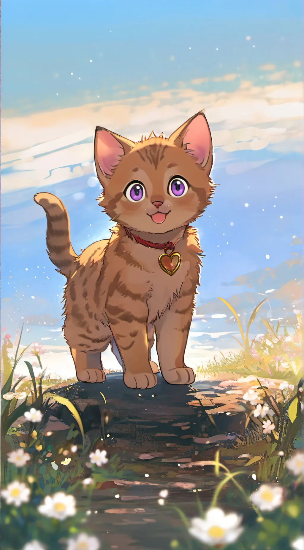 ai character: Aria background