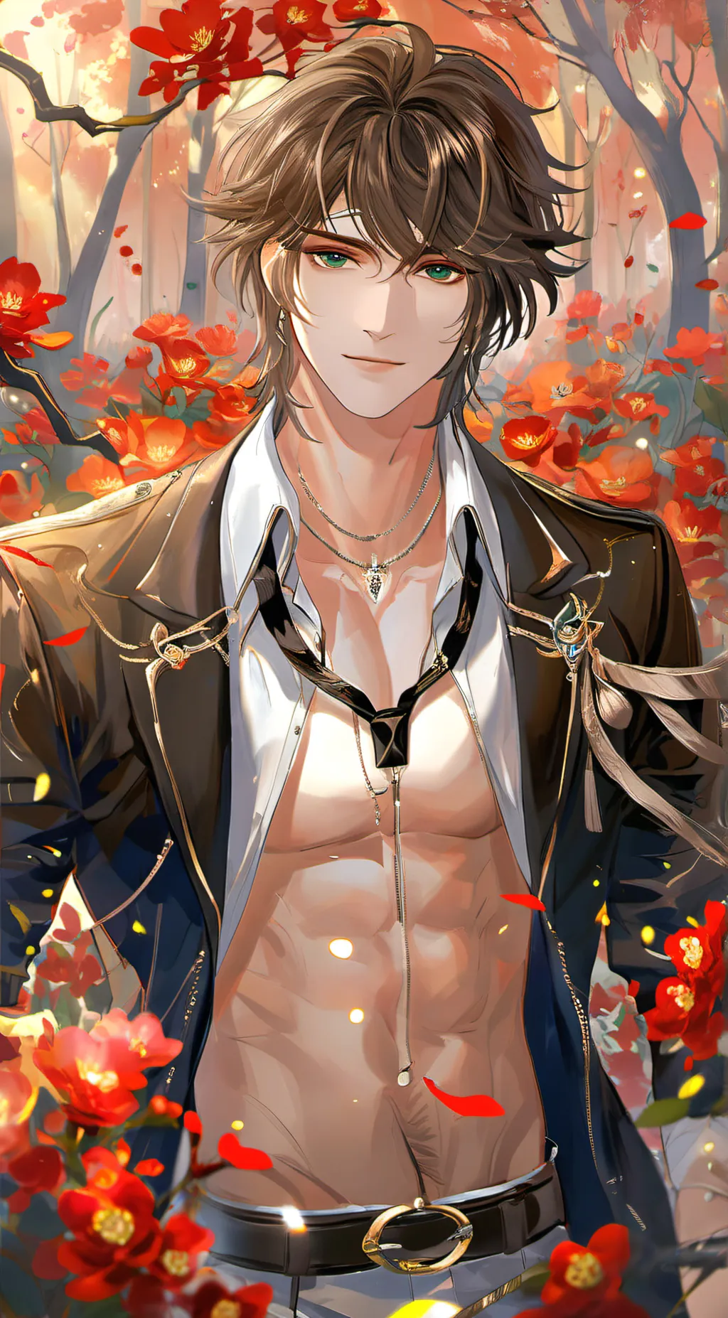 ai character: Mattheo  background