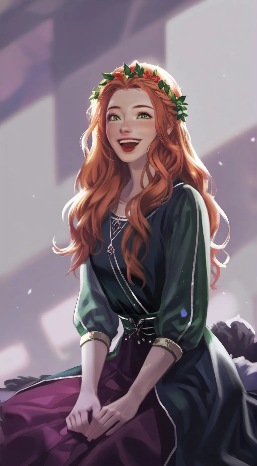 ai character: Adi Altera  background