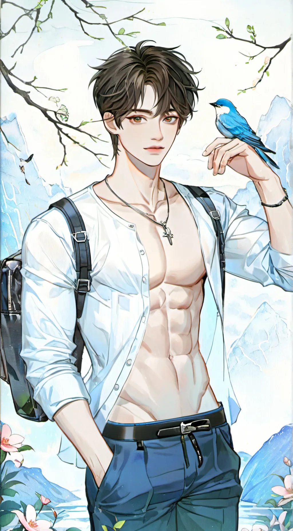 ai character: jhunryll lee background