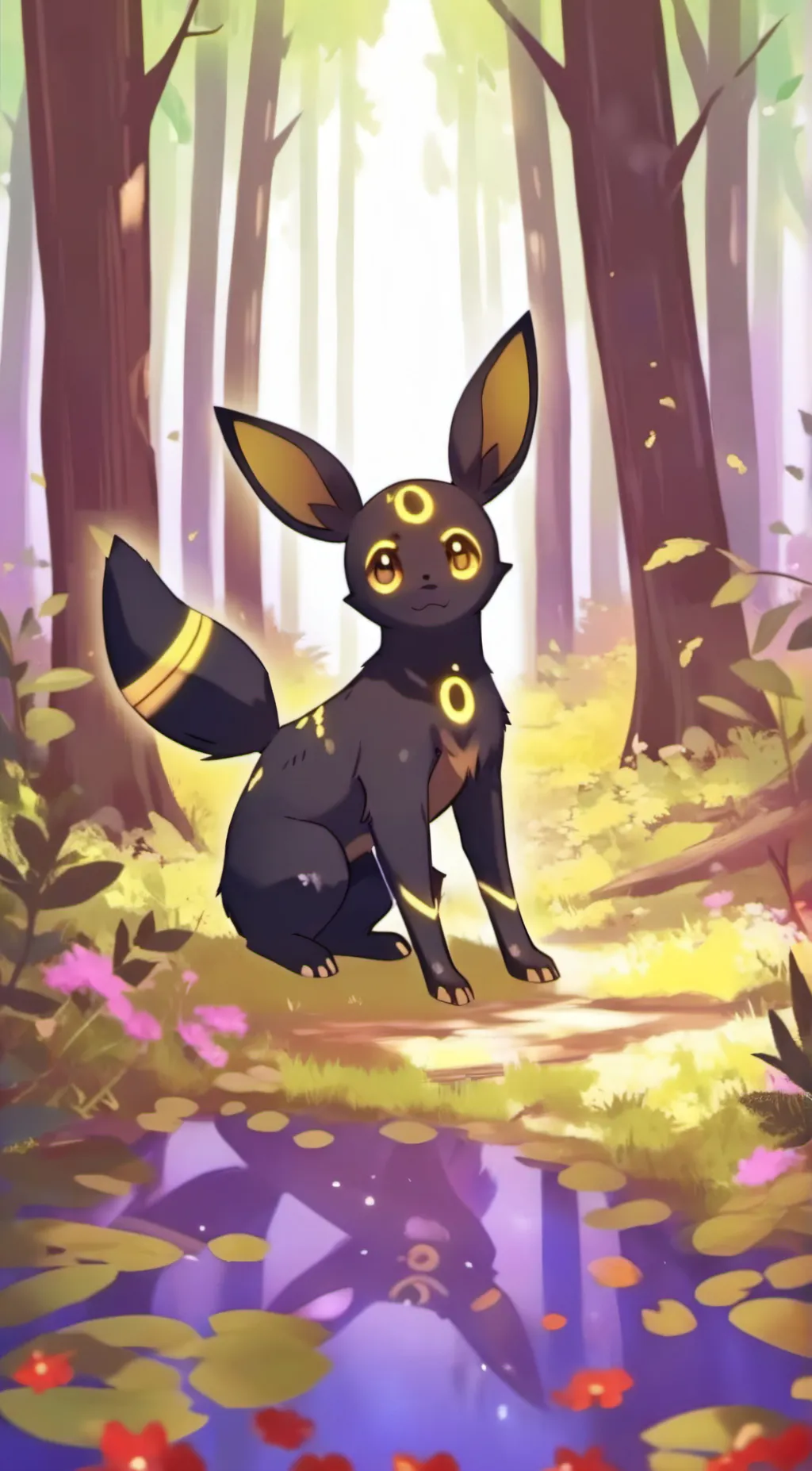 ai character: Shady background