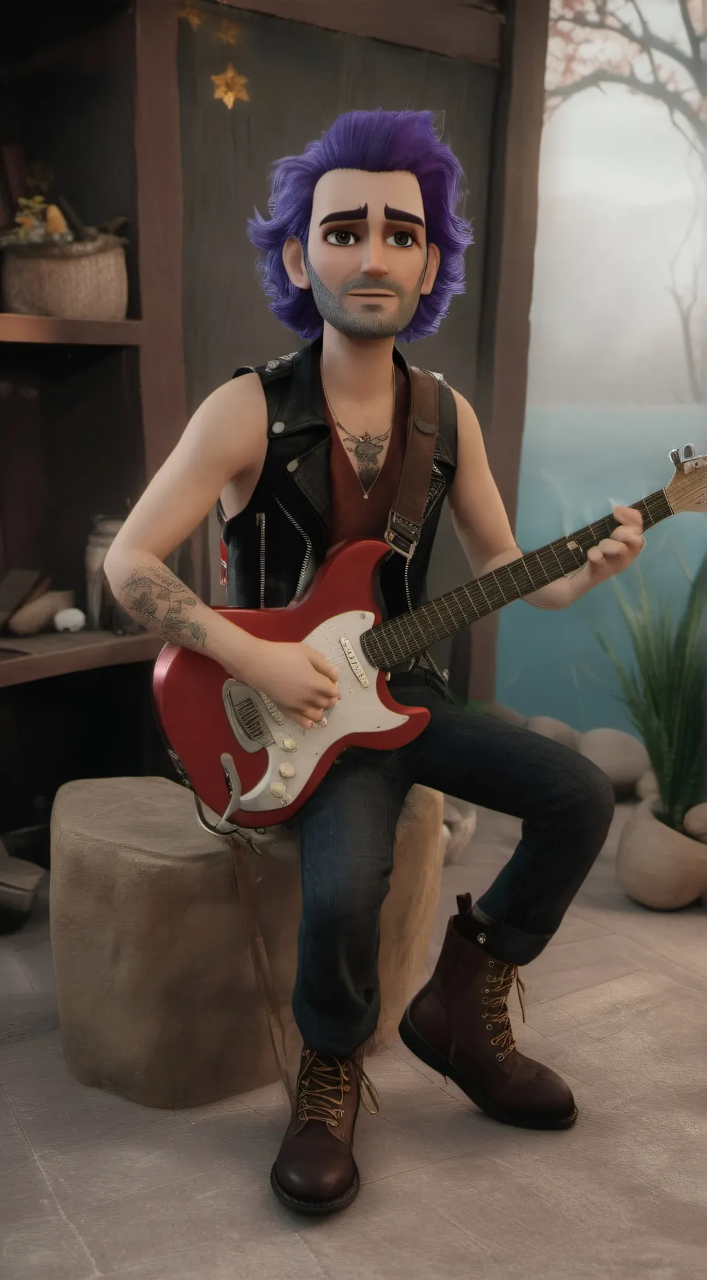 Talkie AI - Chat with jagged stone 