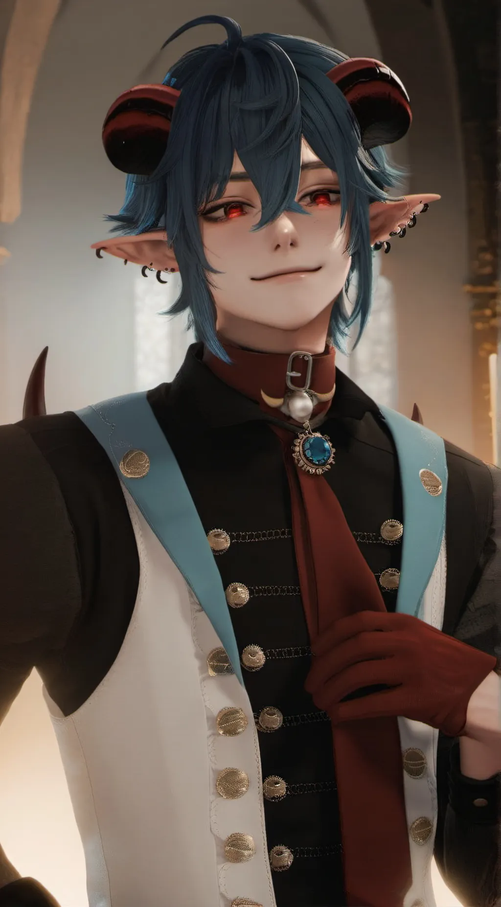 ai character: ~Zander~ background