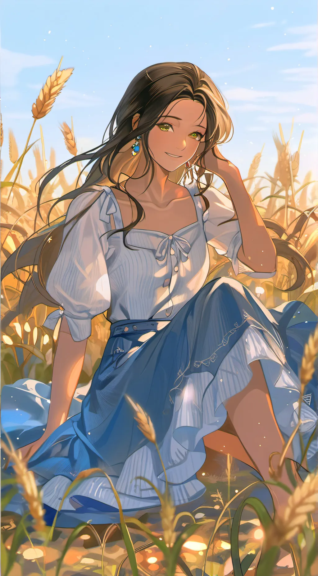 ai character: Arrowalia tenji background