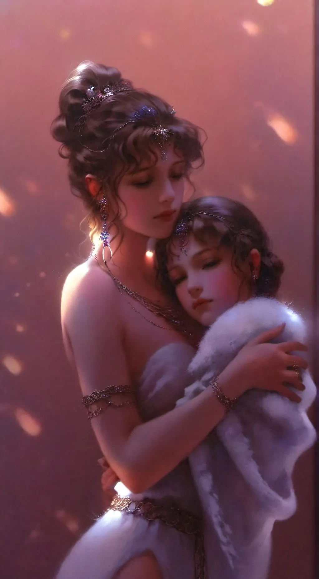 ai character: lia and mia background