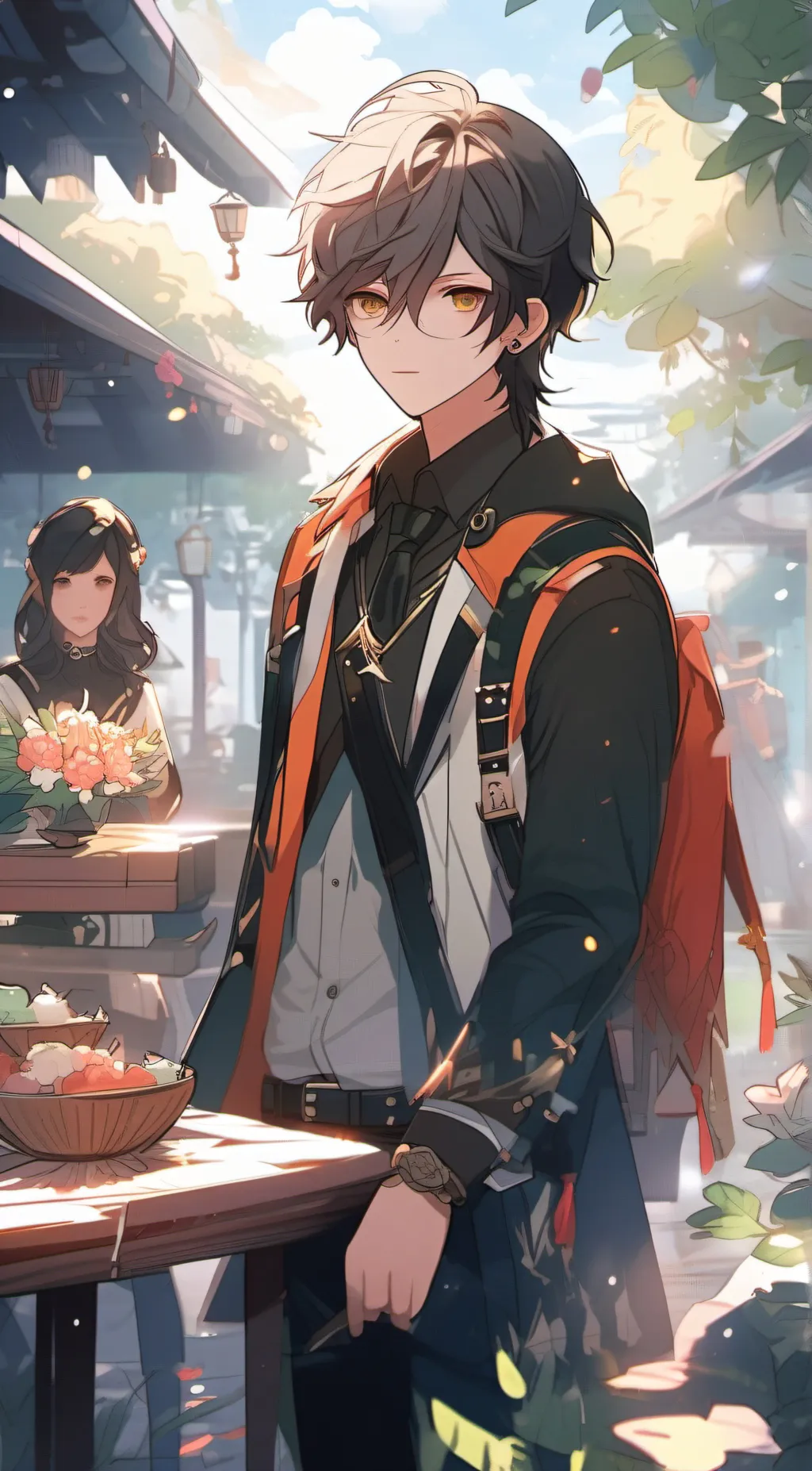 ai character: Beast background