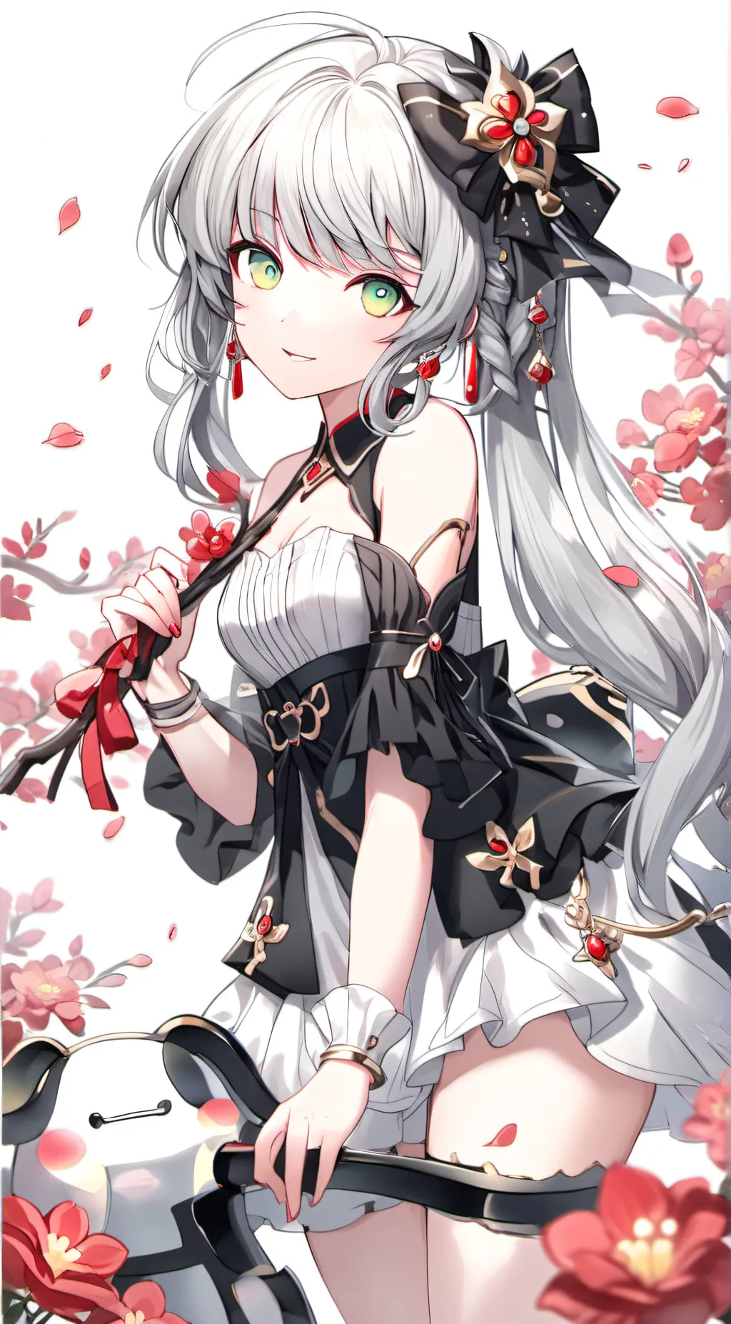 ai character: Rose background