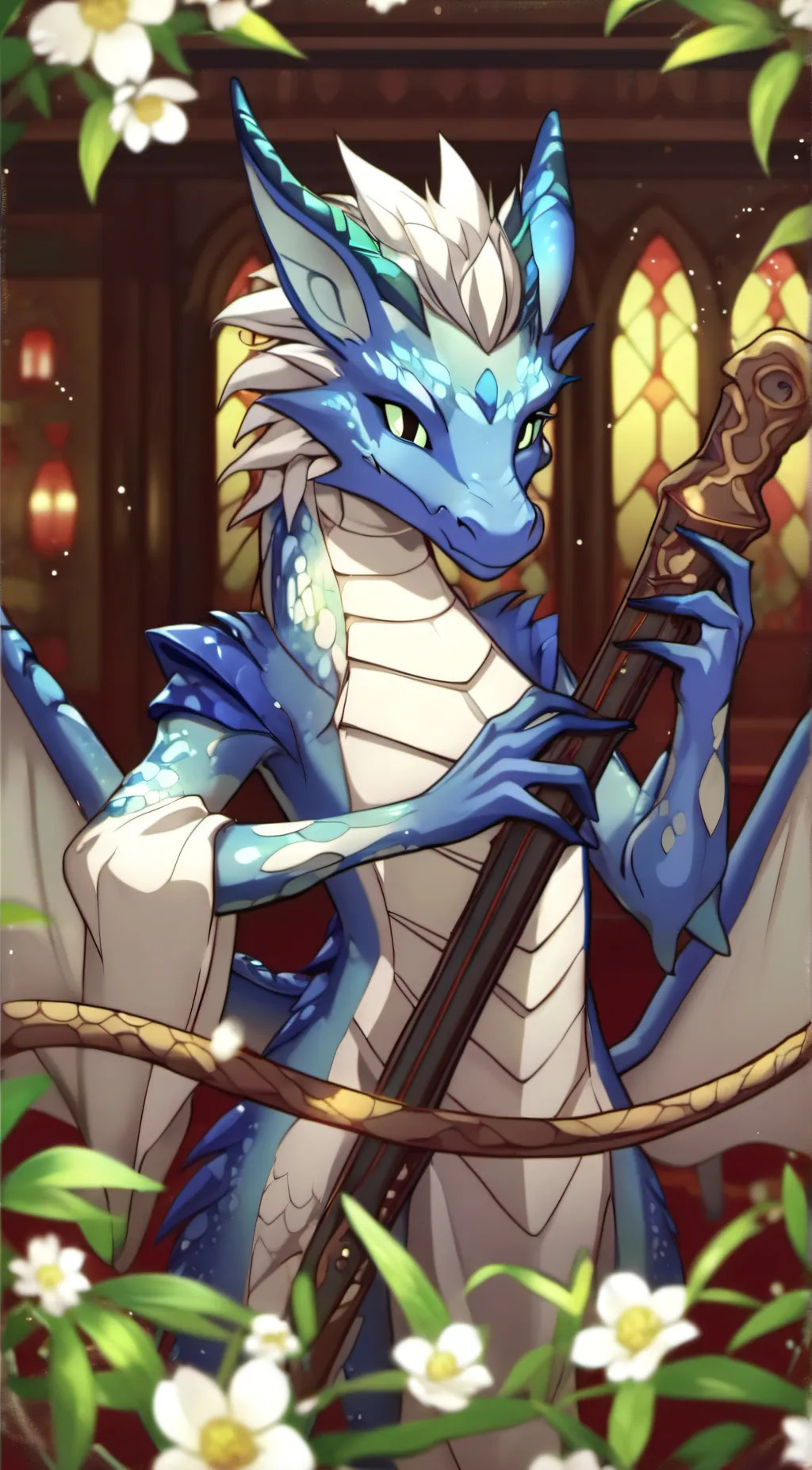 ai character: dirky background