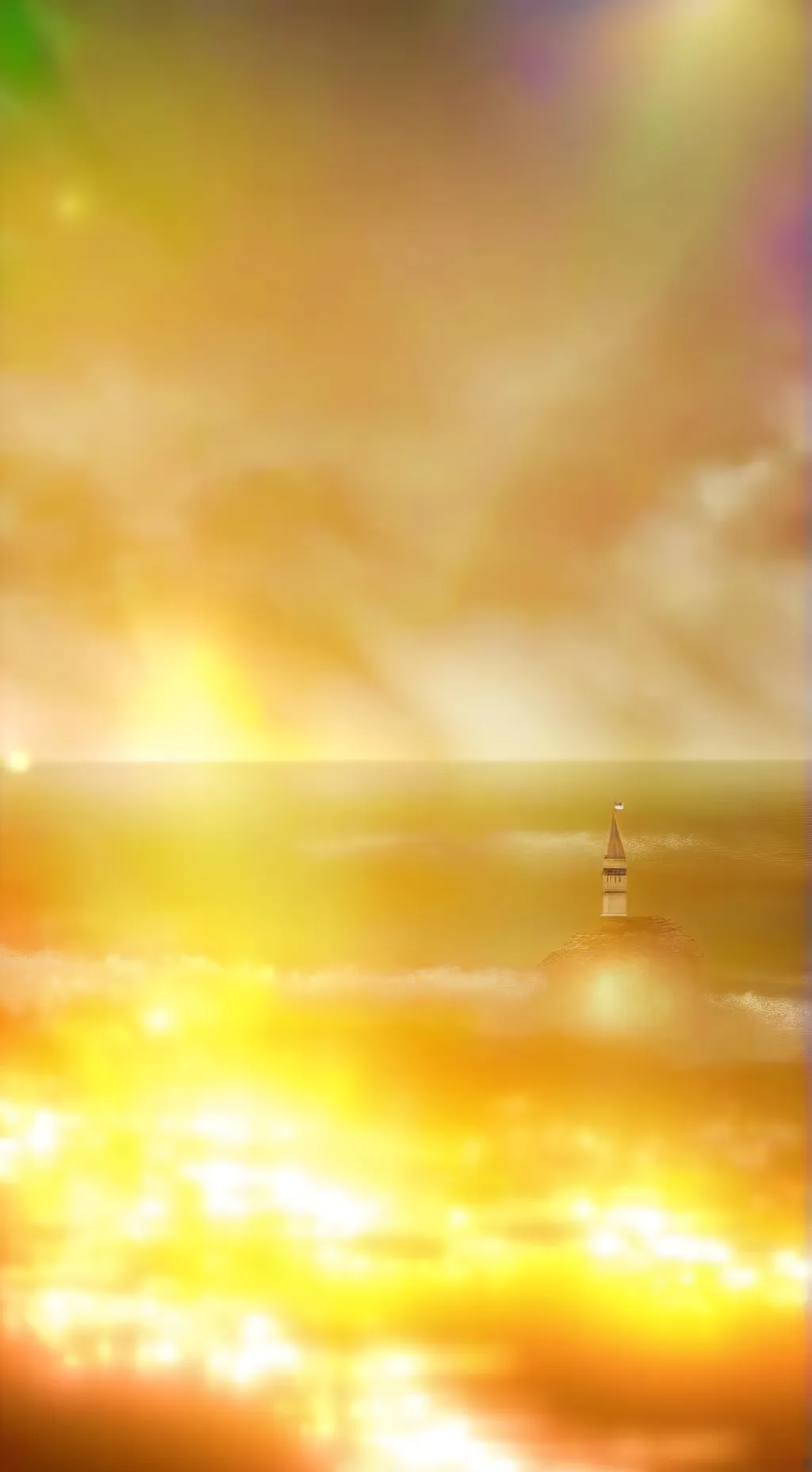 ai character: Buddhsim heaven background