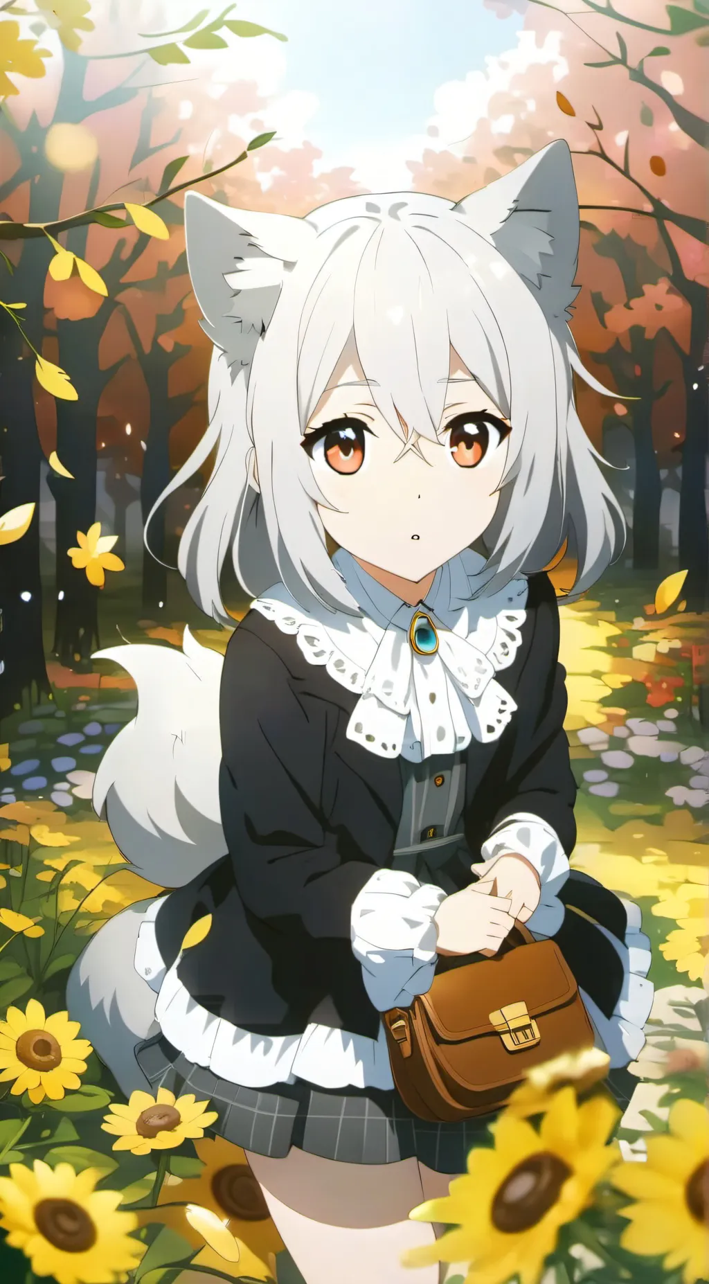 ai character: Yui  background