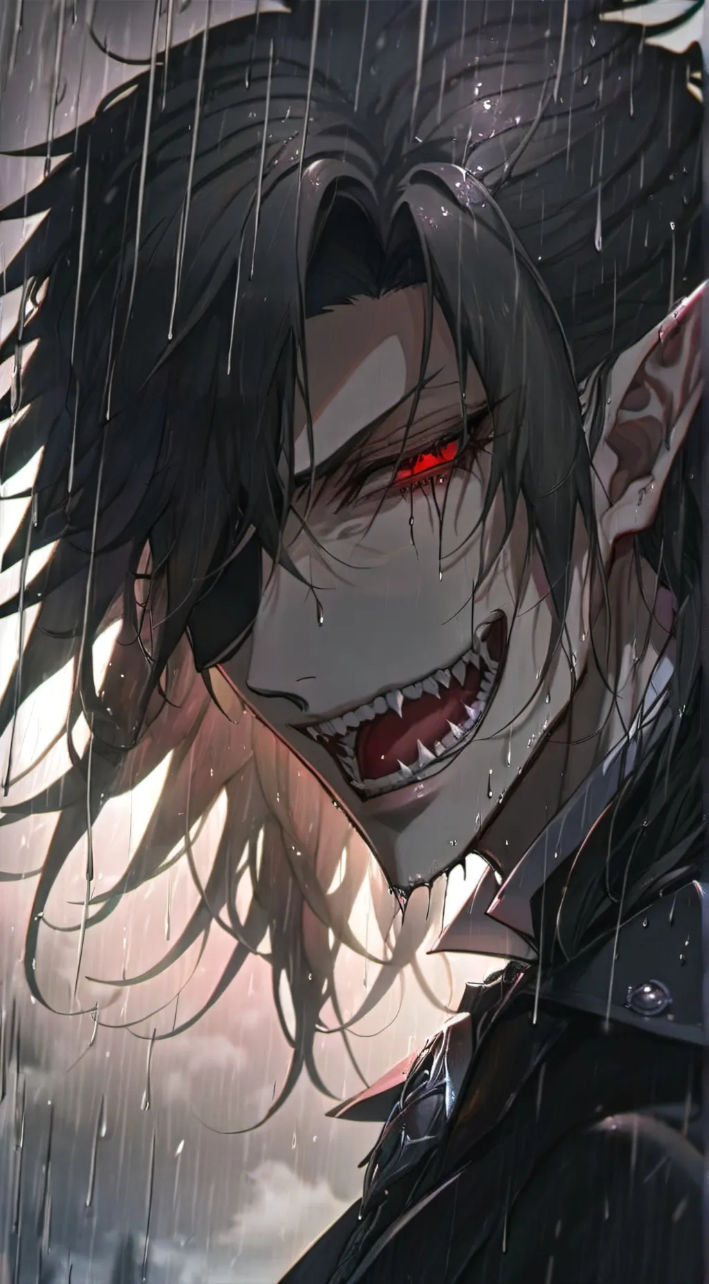 ai character: Night background