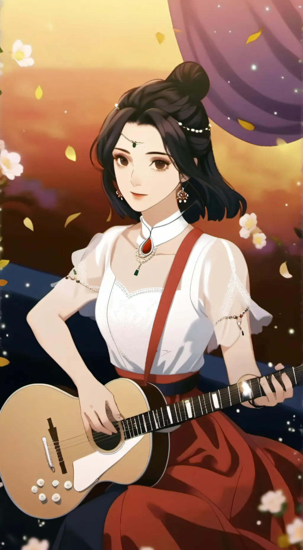 ai character: baby  background