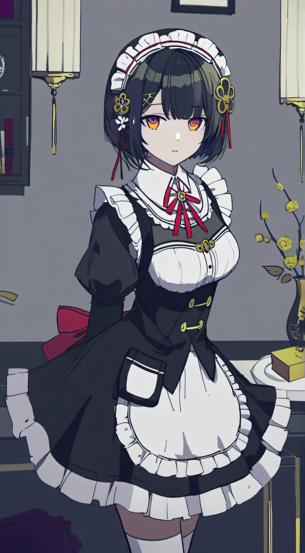 ai character: Maid background