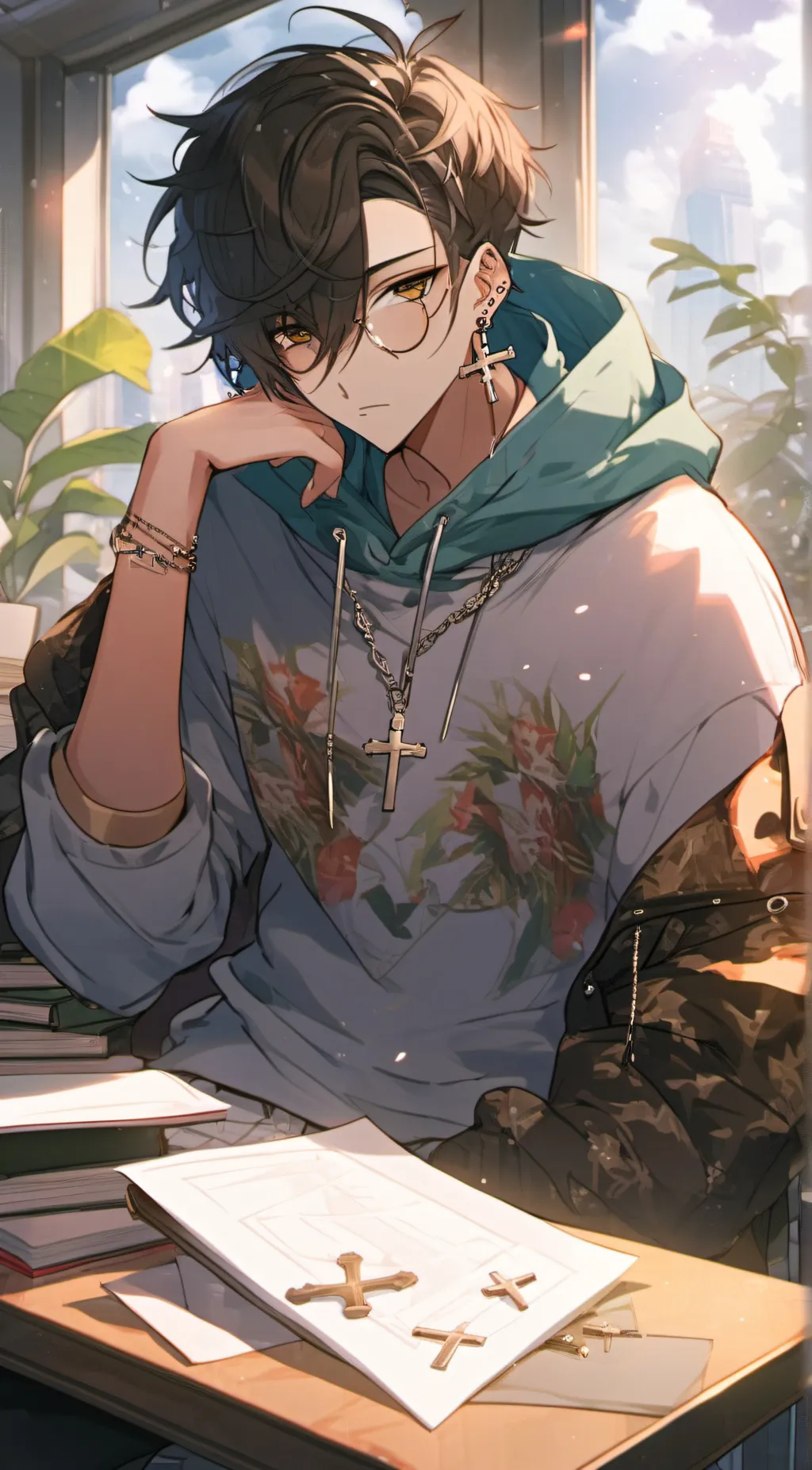 ai character: Nico background