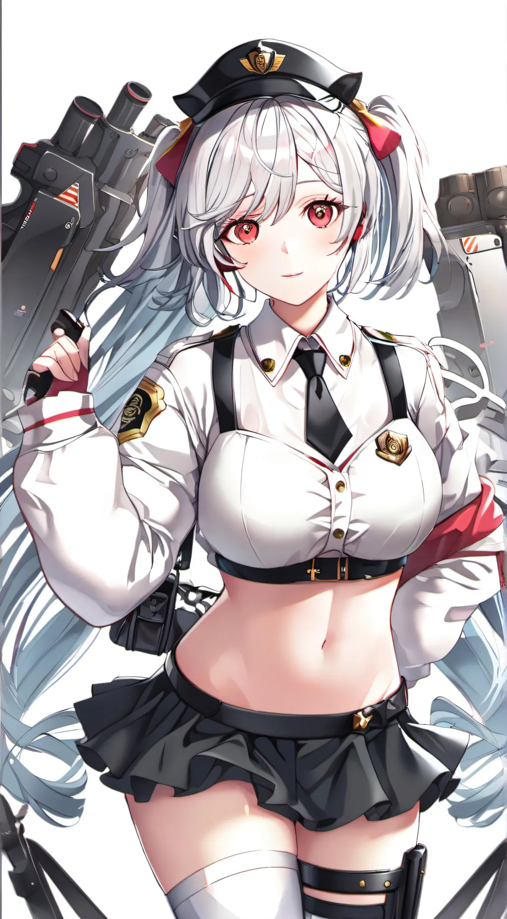 ai character: cop robot background