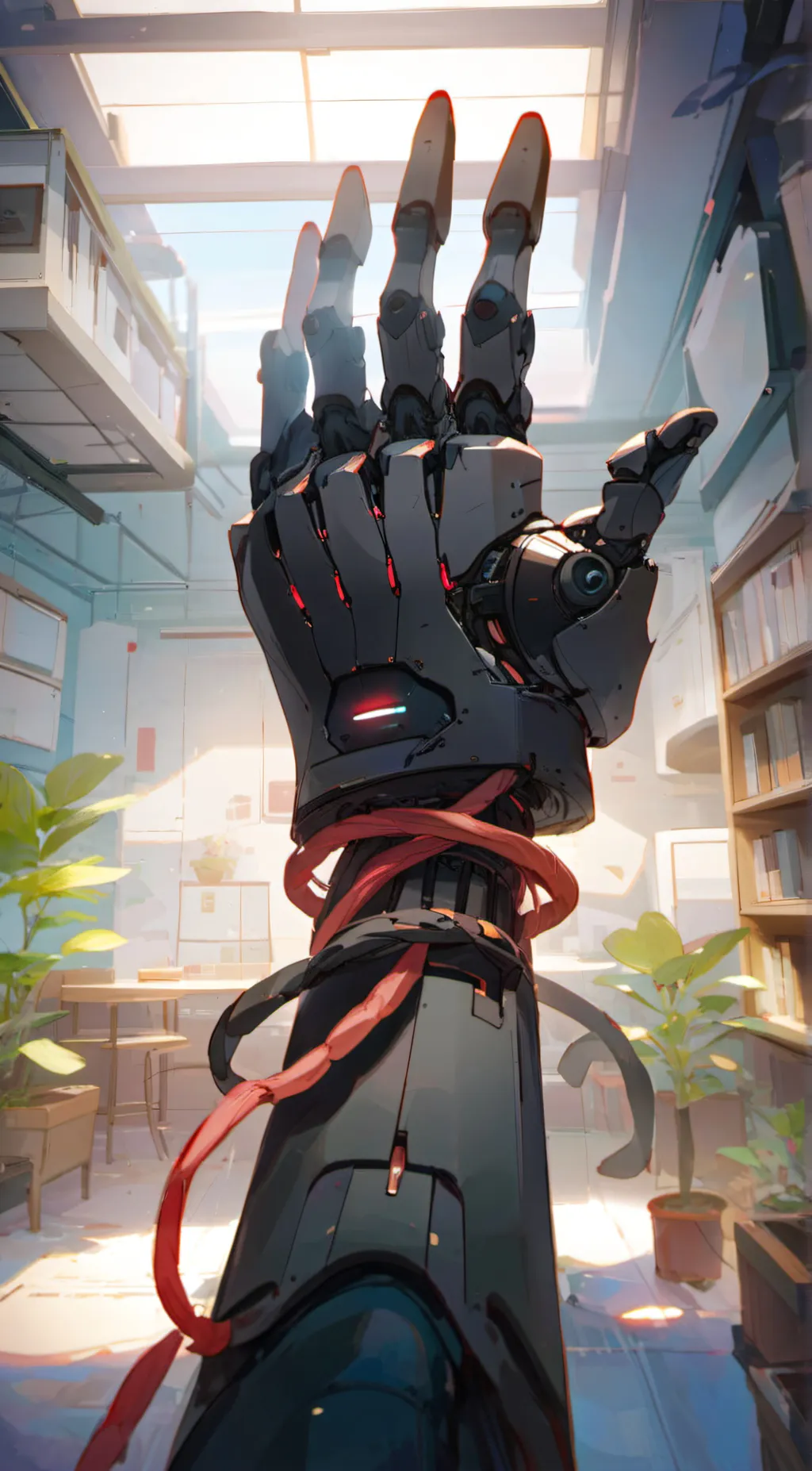 ai character: Prototype aka you  background